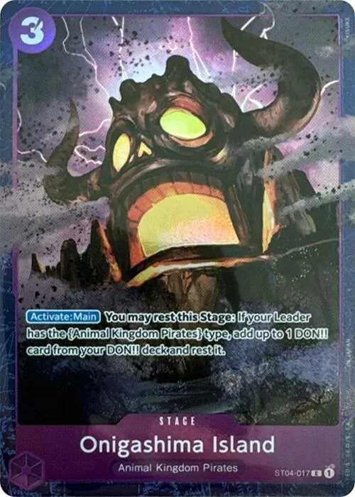 Onigashima Island (Premium Card Collection -Best Selection Vol. 2-) (ST04-017) (One Piece Promotion Cards)