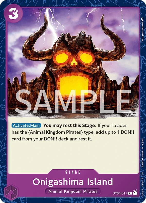 Onigashima Island (ST04-017) (Revision Pack Cards)