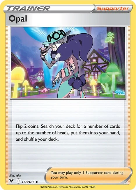 Opal (158/185) (SWSH04: Vivid Voltage)