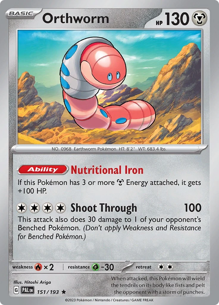 Orthworm (151/193) (SV02: Paldea Evolved)
