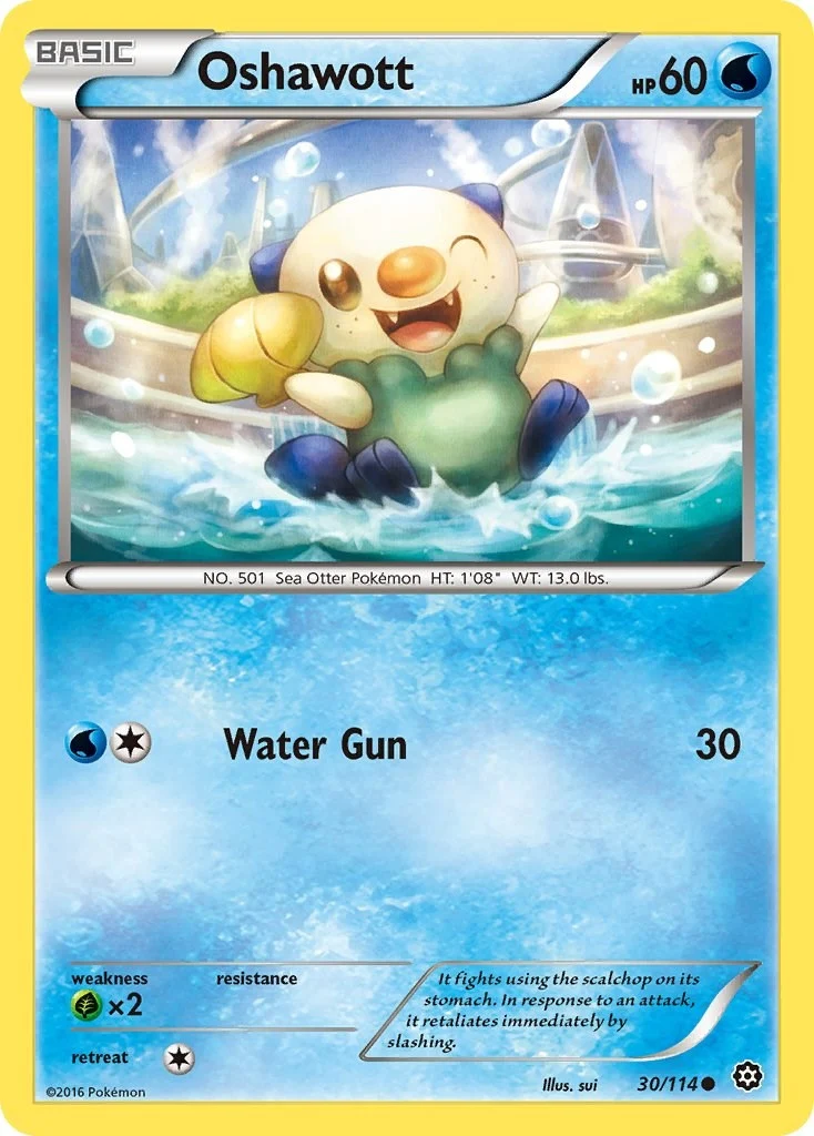 Oshawott (30/114) (XY - Steam Siege)