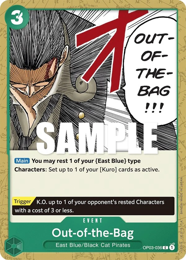 Out-of-the-Bag (OP03-036) (Pillars of Strength)