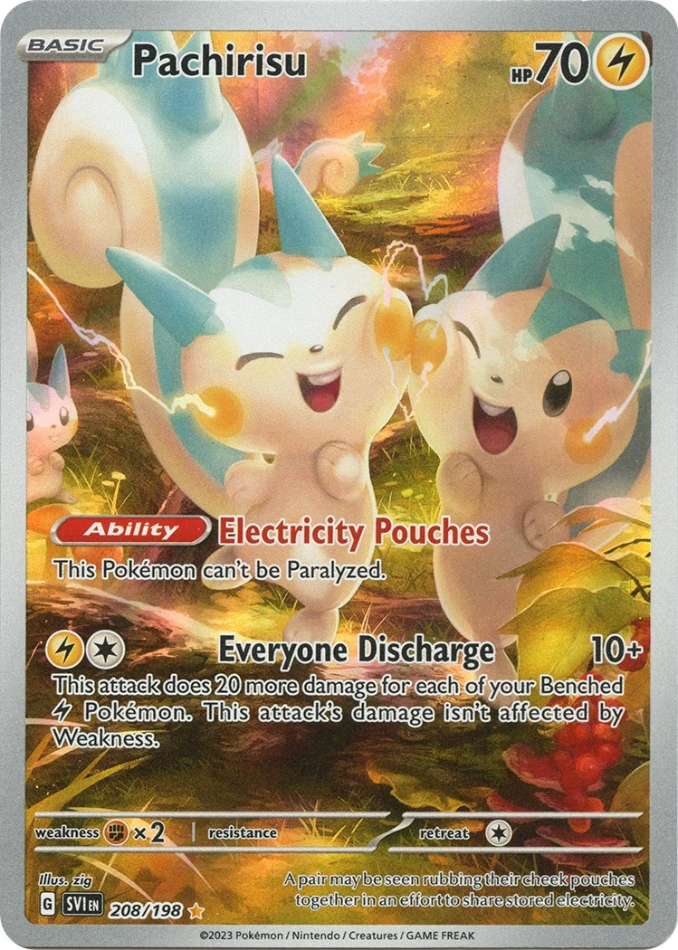 Pachirisu (208/198) (SV01: Scarlet & Violet Base Set)