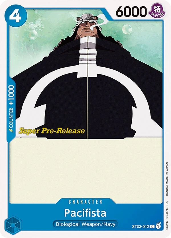 Pacifista (ST03-012) (Super Pre-Release Starter Deck 3: The Seven Warlords of the Sea)