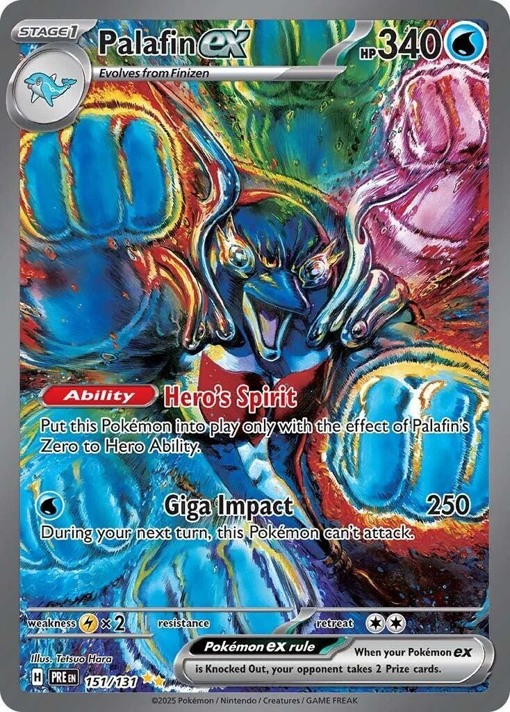Palafin ex (151/131) (SV: Prismatic Evolutions)