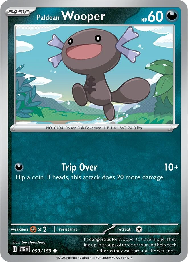 Paldean Wooper (093/159) (SV09: Journey Together)