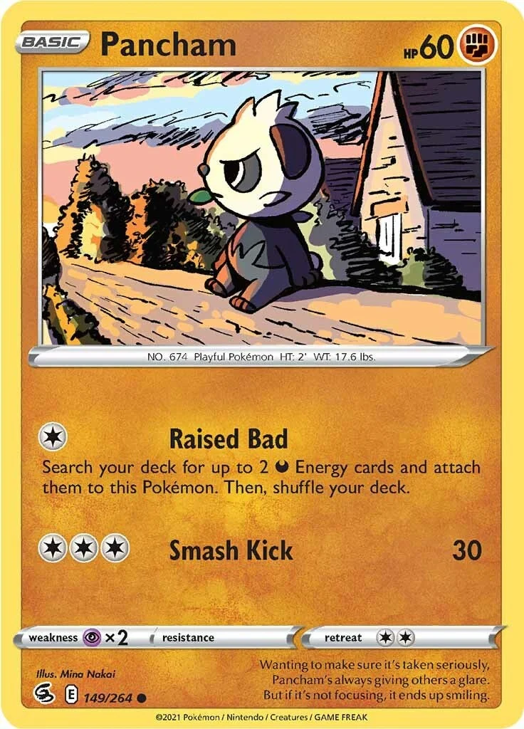 Pancham (149/264) (SWSH08: Fusion Strike)