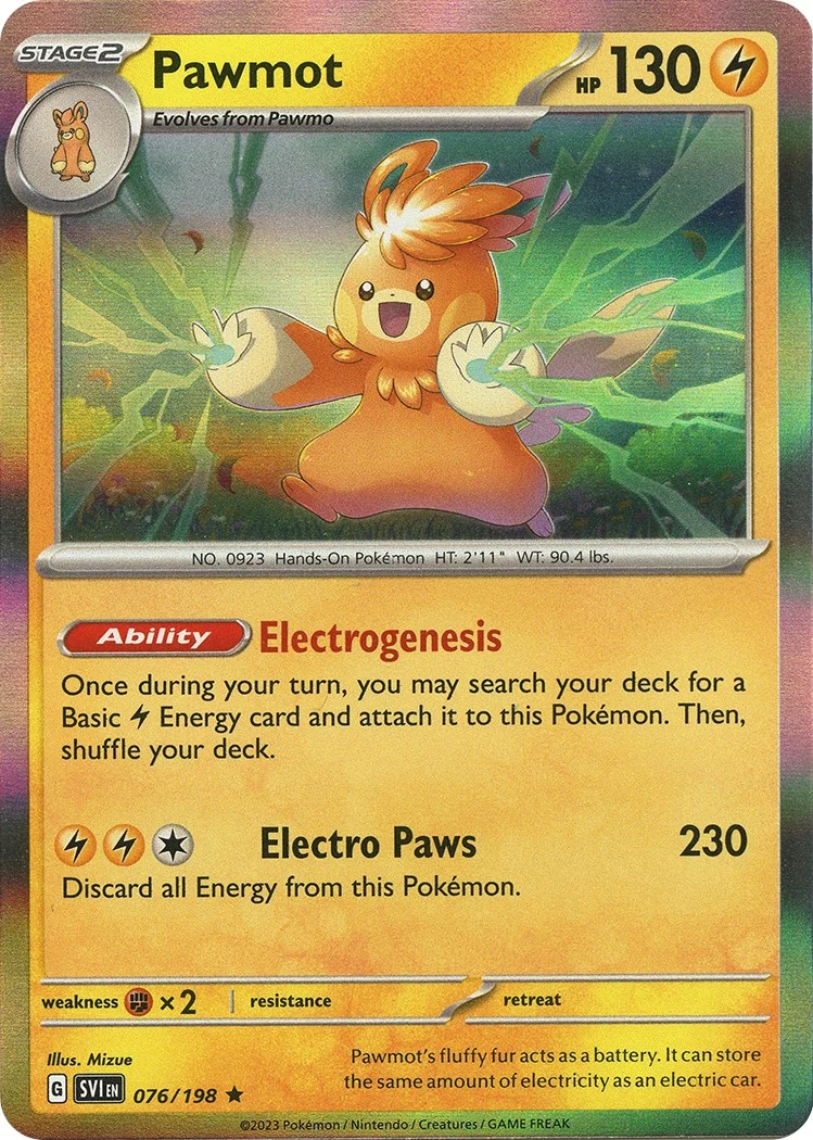 Pawmot (076/198) (SV01: Scarlet & Violet Base Set)