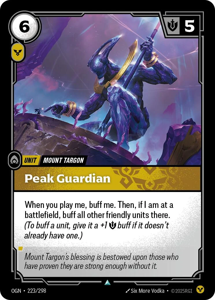 Peak Guardian (223/298) (Origins)