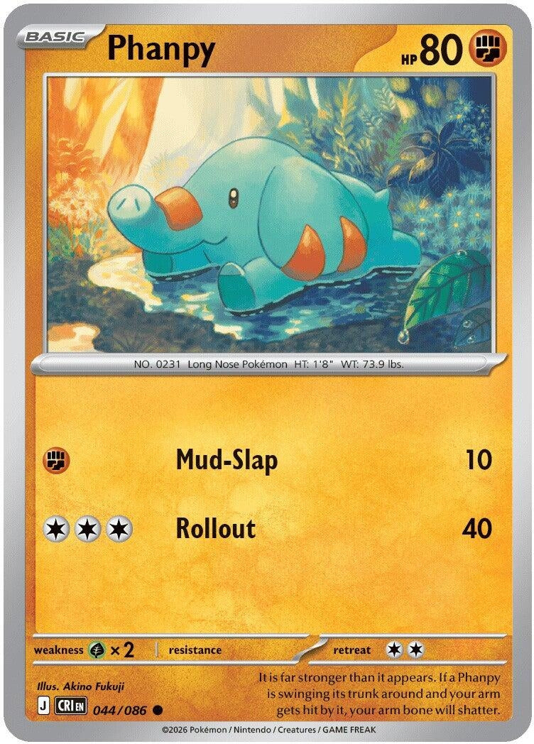 Phanpy (044/086) (ME04: Chaos Rising)