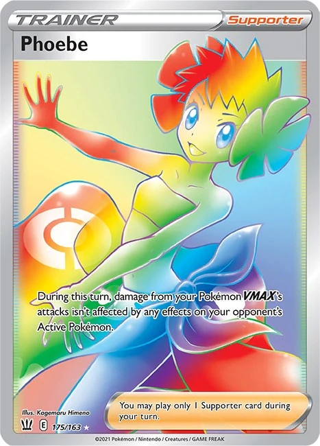 Phoebe (Secret) (175/163) (SWSH05: Battle Styles)