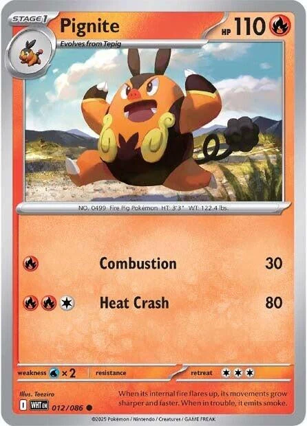 Pignite (012/086) (SV: White Flare)