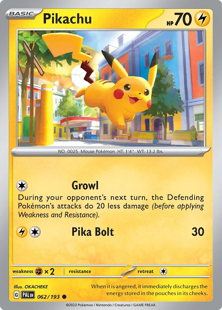 Pikachu (062/193) (SV02: Paldea Evolved)