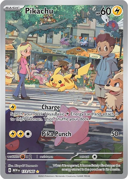 Pikachu (173/165) (SV: Scarlet & Violet 151)