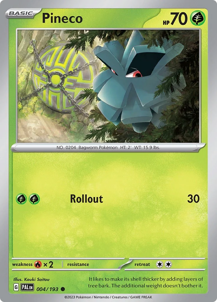 Pineco (004/193) (SV02: Paldea Evolved)