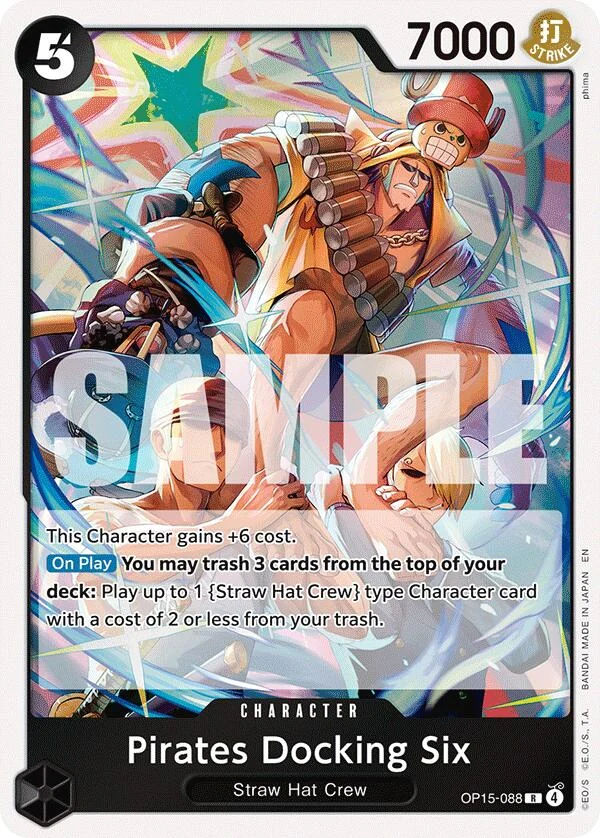 Pirates Docking Six (OP15-088) (Adventure on Kami's Island)