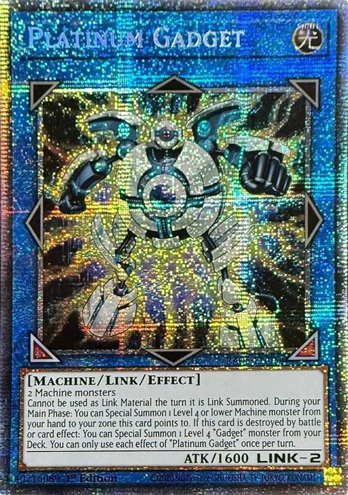 Platinum Gadget (Starlight Rare) (RA05-EN054) (Rarity Collection 5)