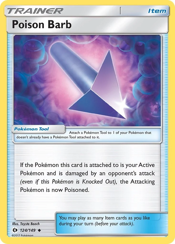 Poison Barb (124/149) (SM Base Set)