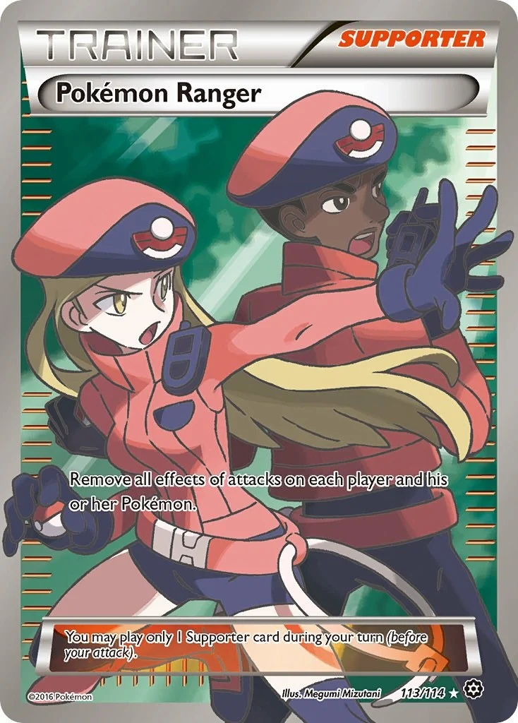Pokemon Ranger (Full Art) (113/114) (XY - Steam Siege)
