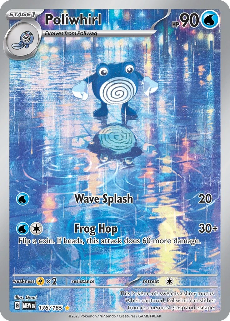 Poliwhirl (176/165) (SV: Scarlet & Violet 151)