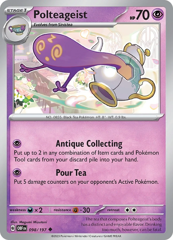 Polteageist (098/197) (SV03: Obsidian Flames)