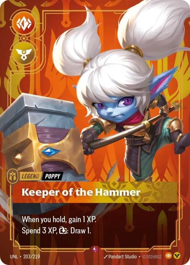 Poppy - Keeper of the Hammer (203/219) (Unleashed)