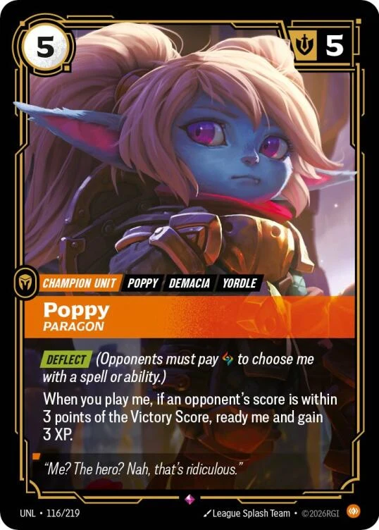 Poppy - Paragon (116/219) (Unleashed)