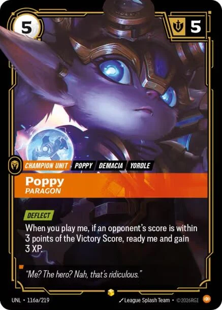 Poppy - Paragon (Alternate Art) (116a/219) (Unleashed)