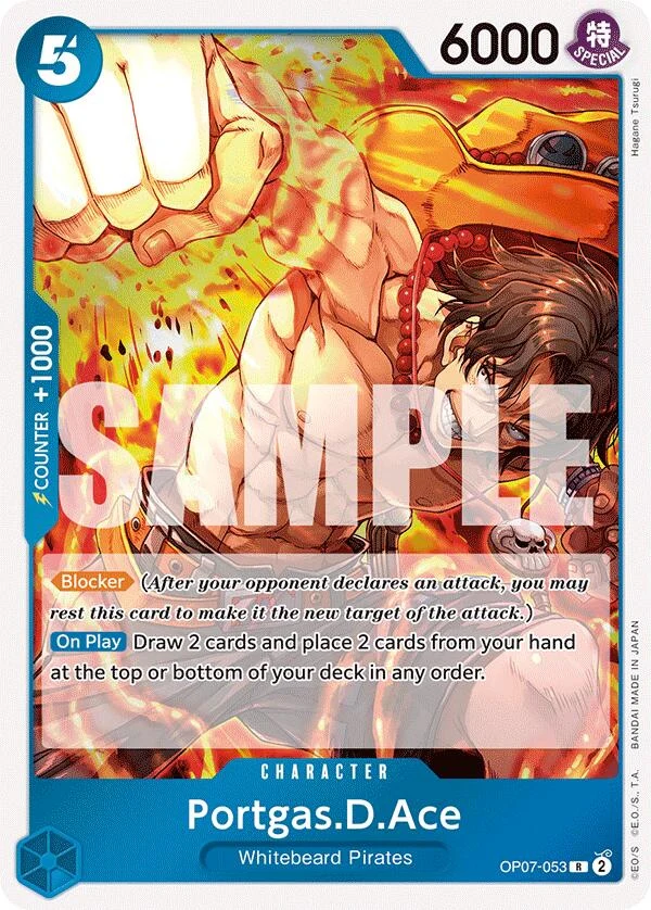 Portgas.D.Ace (053) (OP07-053) (500 Years in the Future)