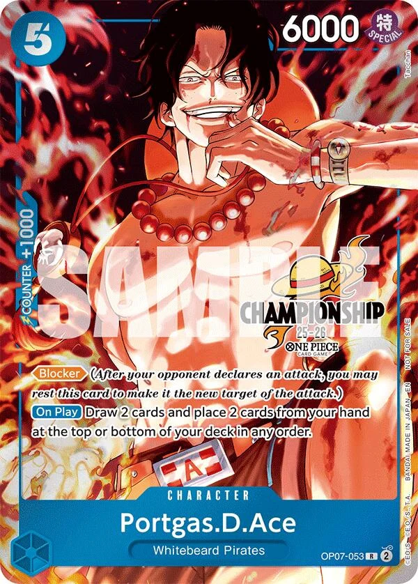 Portgas.D.Ace (CS 25-26 Celebration Pack) (OP07-053) (One Piece Promotion Cards)