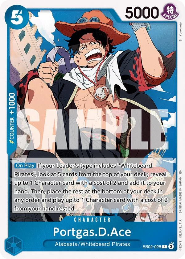 Portgas.D.Ace (EB02-028) (Extra Booster: Anime 25th Collection)