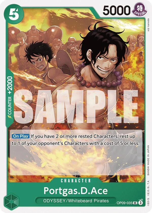 Portgas.D.Ace (OP09-035) (Emperors in the New World)
