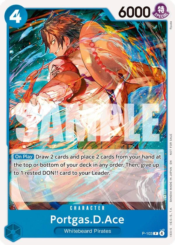 Portgas.D.Ace (Store Tournament 2025 Vol. 4) (P-103) (One Piece Promotion Cards)