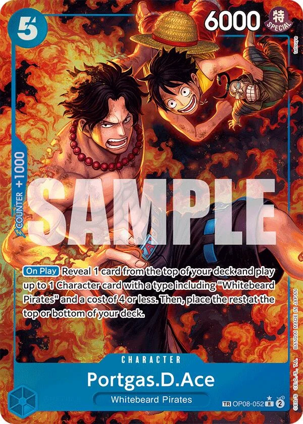 Portgas.D.Ace (TR) (OP08-052) (Royal Blood)