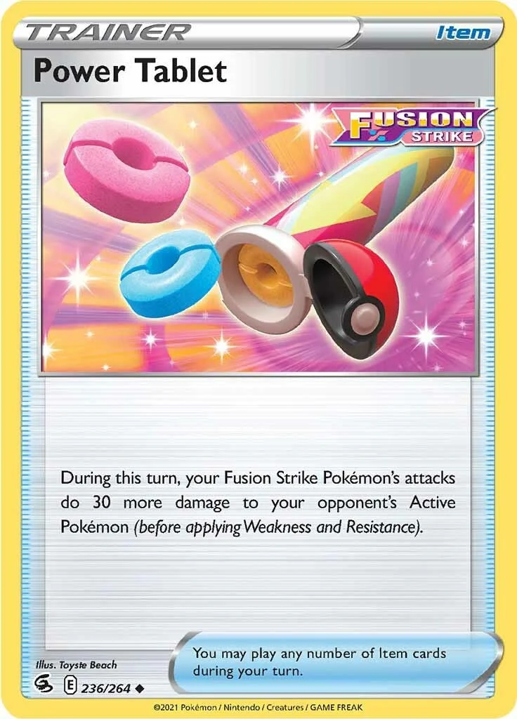 Power Tablet (236/264) (SWSH08: Fusion Strike)