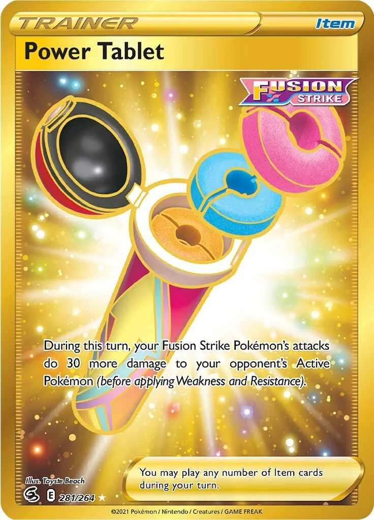 Power Tablet (Secret) (281/264) (SWSH08: Fusion Strike)