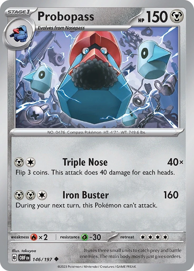 Probopass (146/197) (SV03: Obsidian Flames)