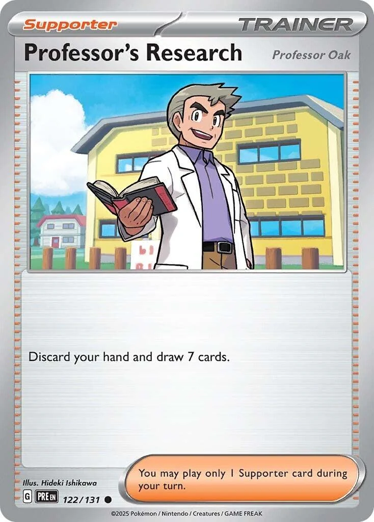 Professor's Research [Professor Oak] (122/131) (SV: Prismatic Evolutions)