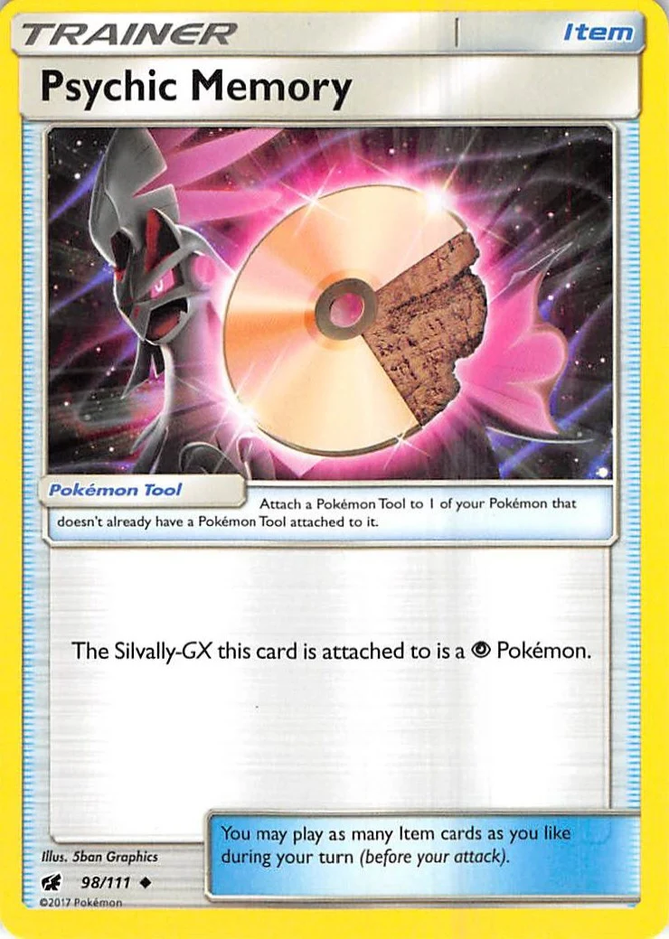 Psychic Memory (98/111) (SM - Crimson Invasion)