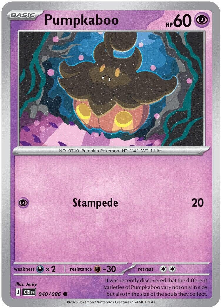 Pumpkaboo (040/086) (ME04: Chaos Rising)
