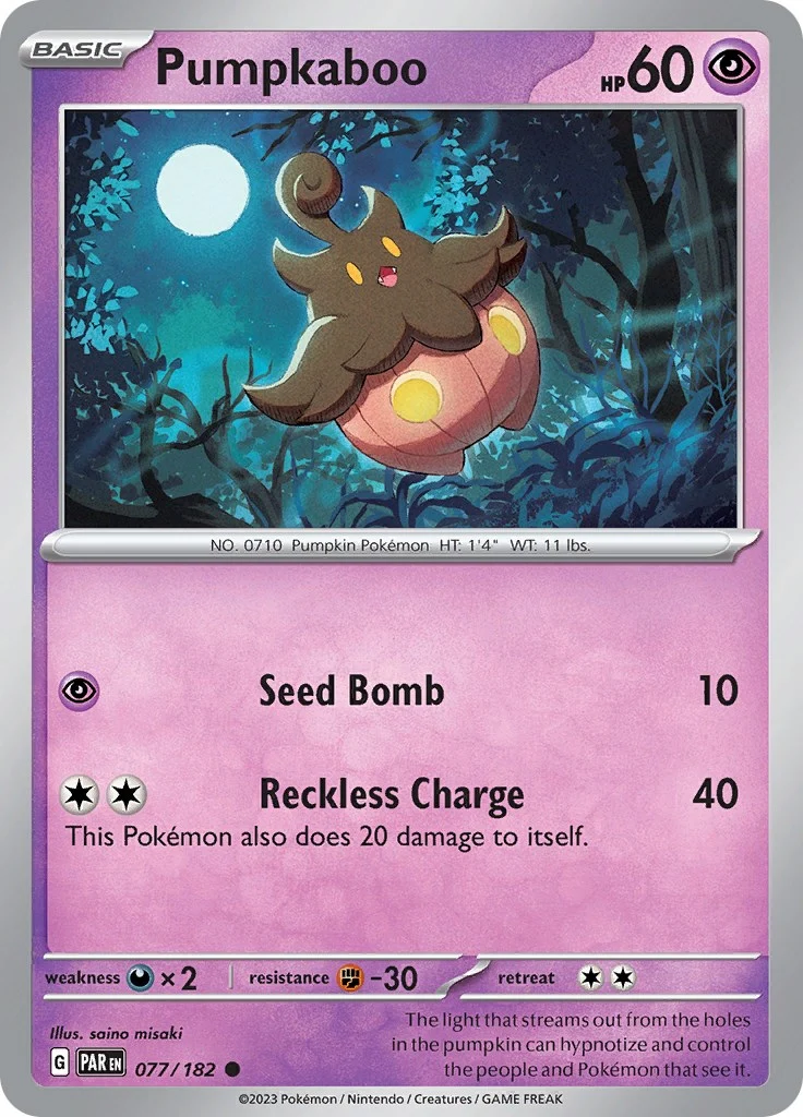 Pumpkaboo (077/182) (SV04: Paradox Rift)