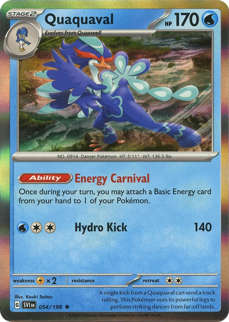 Quaquaval (054/198) (SV01: Scarlet & Violet Base Set)