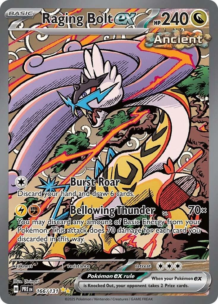 Raging Bolt ex (166/131) (SV: Prismatic Evolutions)