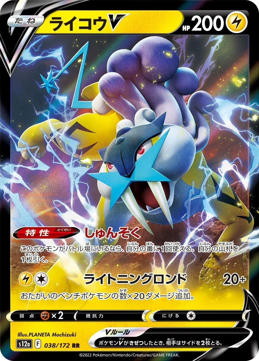 Raikou V (038/172) (S12a: VSTAR Universe)