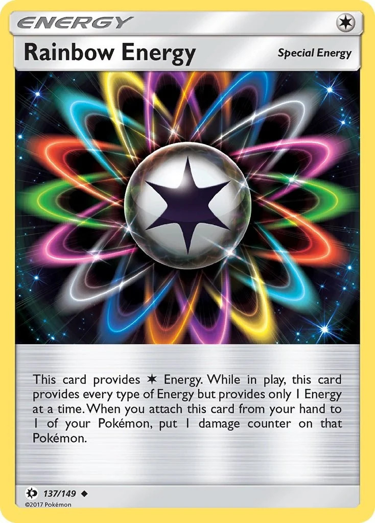 Rainbow Energy (137/149) (SM Base Set)