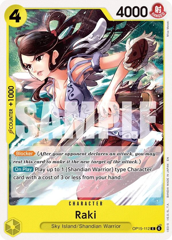 Raki (OP15-112) (Adventure on Kami's Island)