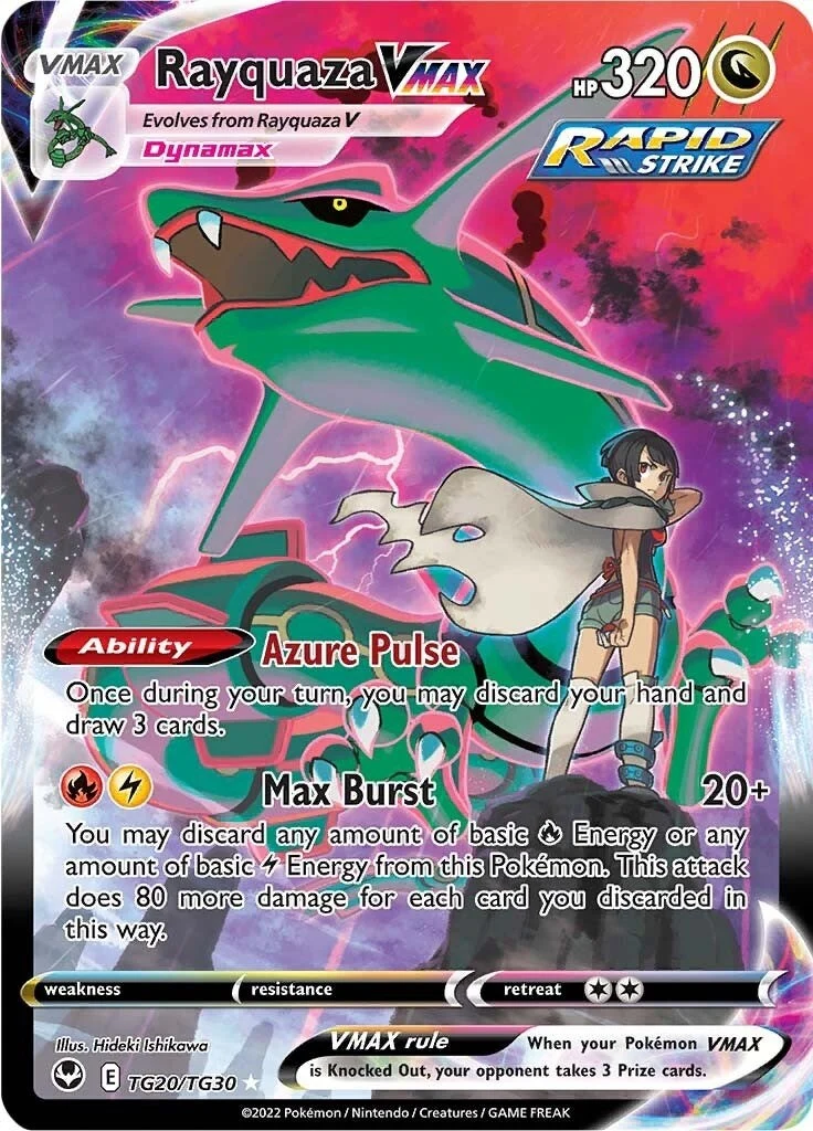 Rayquaza VMAX (TG20/TG30) (SWSH12: Silver Tempest Trainer Gallery)