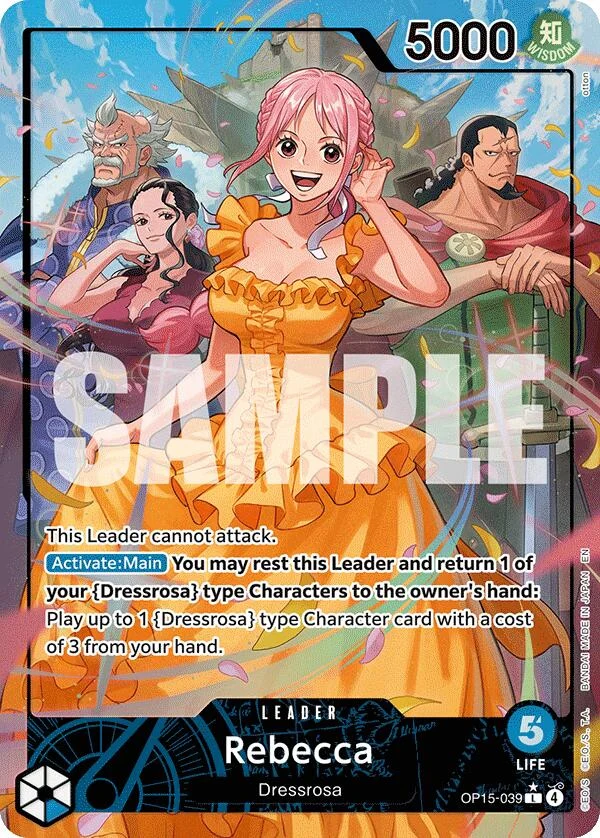 Rebecca (OP15-039) (Alternate Art) (OP15-039) (Adventure on Kami's Island)