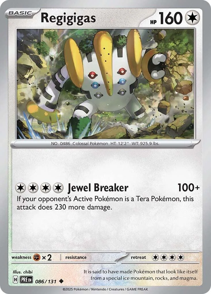 Regigigas (086/131) (SV: Prismatic Evolutions)