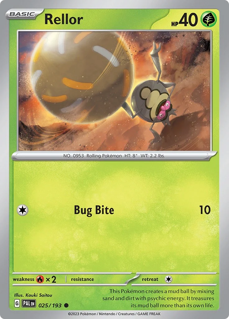 Rellor (025/193) (SV02: Paldea Evolved)